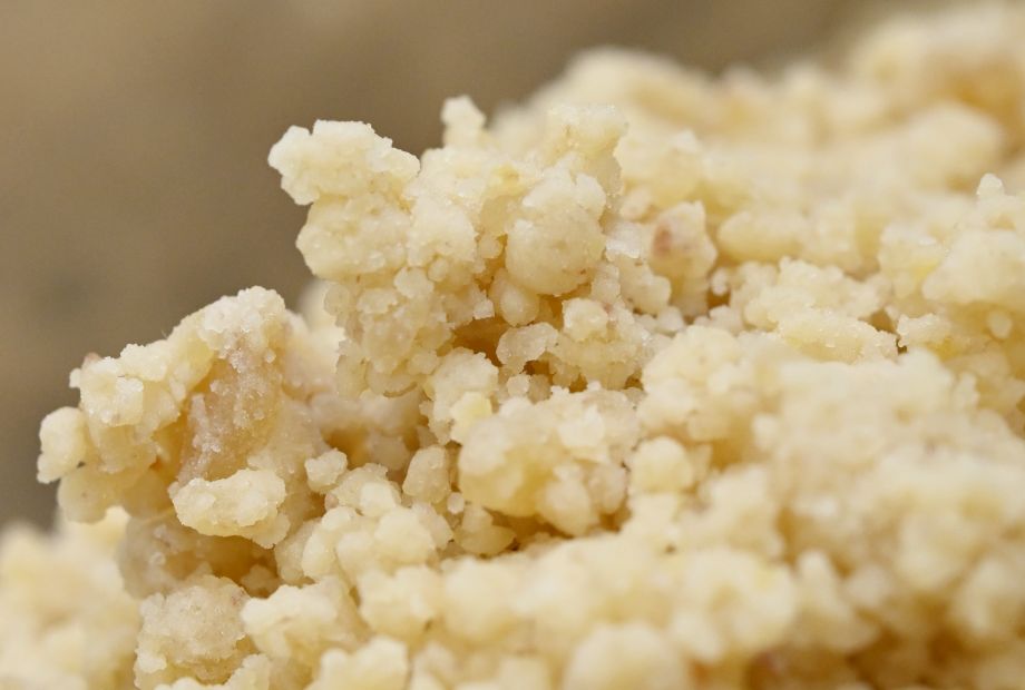 ホワイトチョコと丹波栗の掛け合わせ